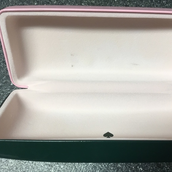 Kate Spade Pink/Green Hardshell Glasses Case - Picture 4 of 7